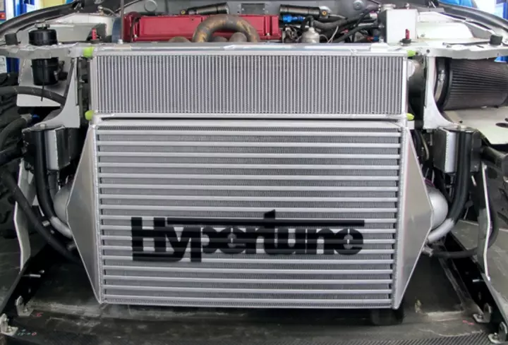 spray paint stencil intercooler