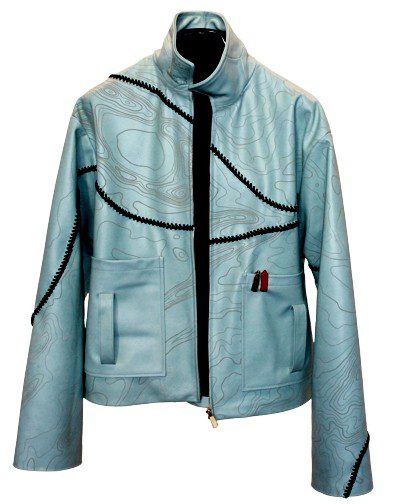 Leather Jacker Laser Etching