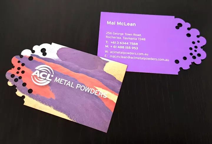 laser cut business cards