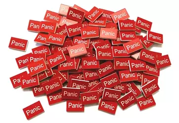 panic – traffolyte plastic labels