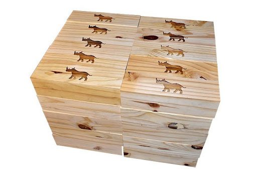 Laser Engraved Timber Display